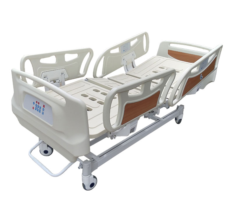 YA-D5-3 Economic Five Function Medical Electric Bed With Railing Control