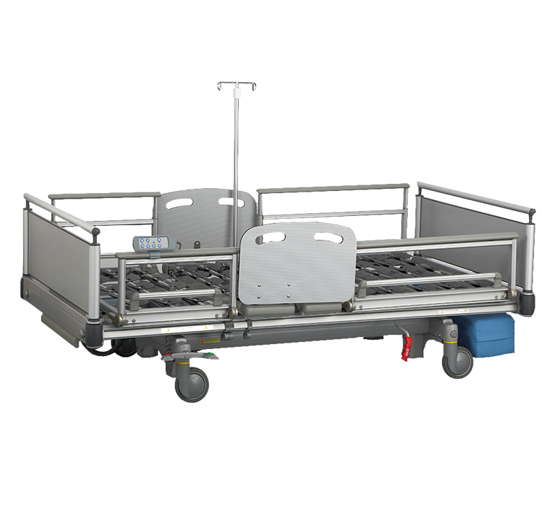 YA-DH8-1 Aluminum Frame Electric Nursing Home Bed