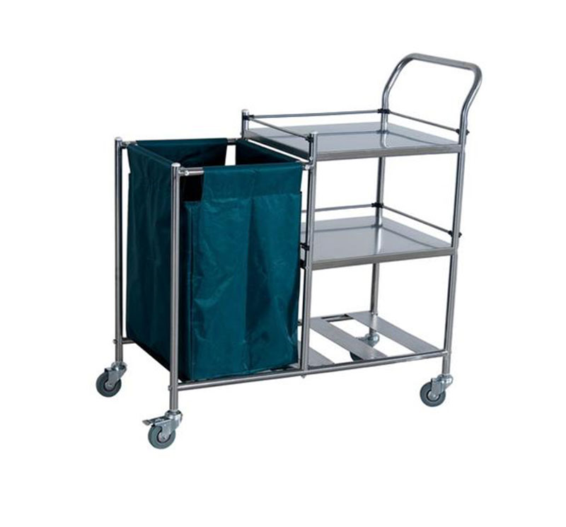 MK-S13A SS Hospital Clean Linen trolley